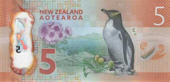 5 Dollar 2015 p.191a unc